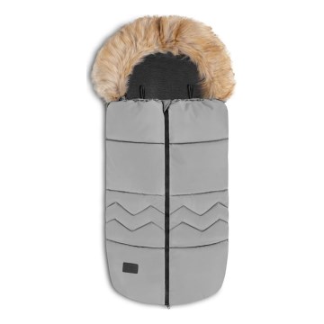 Lionelo - Dziecięcy śpiworek FRODE gołębi szary