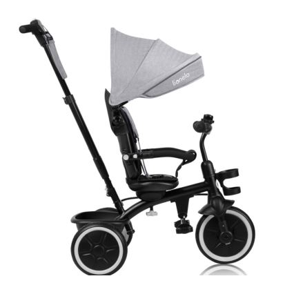 Lionelo - Dziecięcy trójkołowiec BERRY Grey Stone