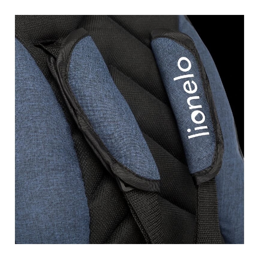 Lionelo - Dziecięcy trójkołowy rowerek TRIS ciemnoniebieski