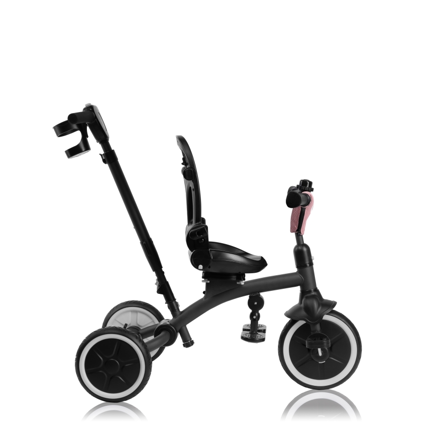 Lionelo - Dziecięcy trójkołowy rowerek TRIS PLUS Pink Rose