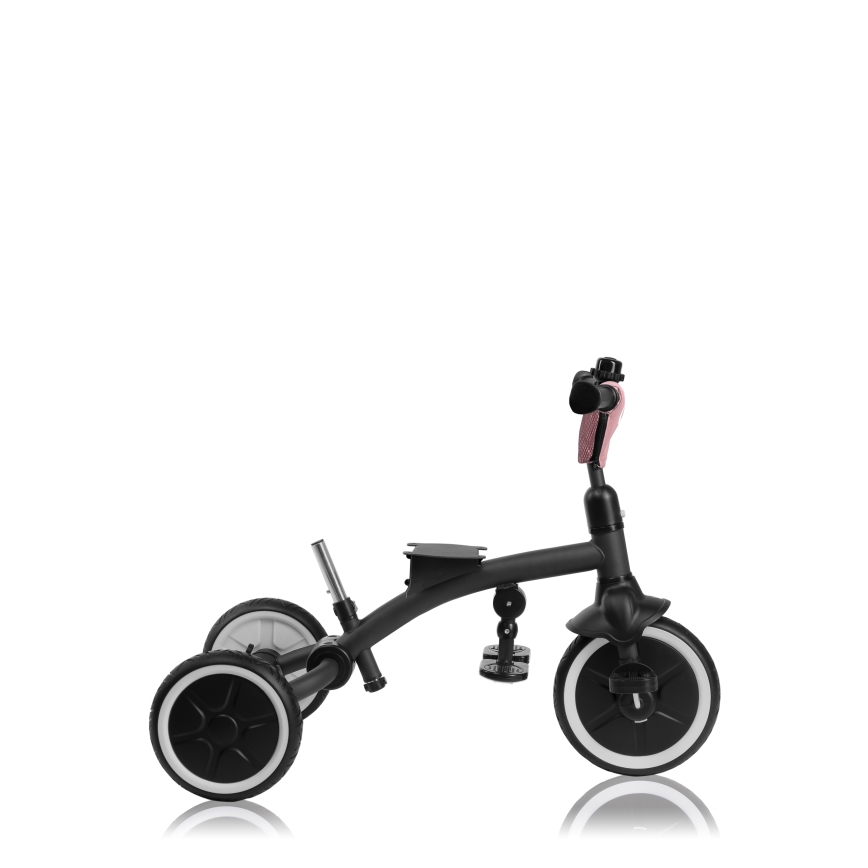 Lionelo - Dziecięcy trójkołowy rowerek TRIS PLUS Pink Rose