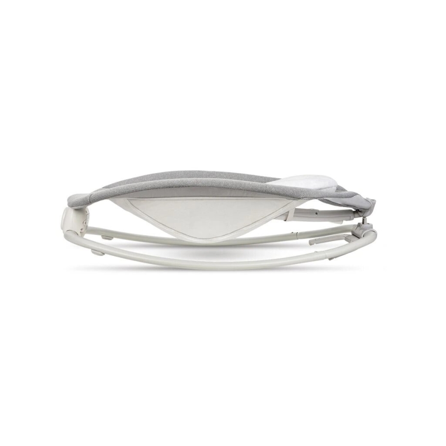 Lionelo - Dziecięcy wibrujący bujaczek z melodią PASCAL 2xAA szary