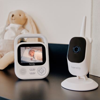 Lionelo - Elektroniczna niania z monitorem BABYLINE 3.2 5V 2600 mAh