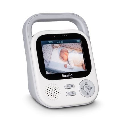 Lionelo - Elektroniczna niania z monitorem BABYLINE 3.2 5V 2600 mAh