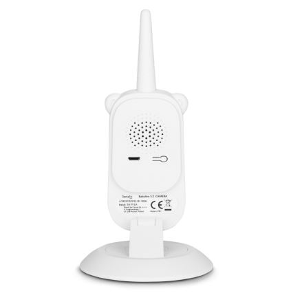 Lionelo - Elektroniczna niania z monitorem BABYLINE 3.2 5V 2600 mAh