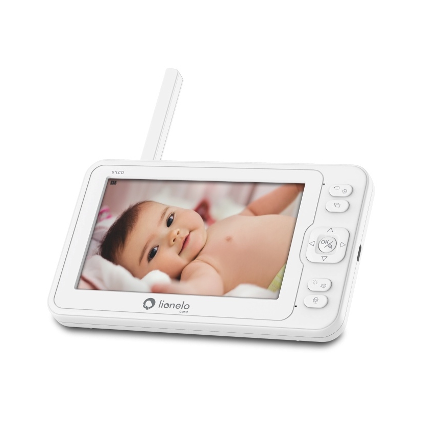 Lionelo - Elektroniczna niania z monitorem BABYLINE 6.2 5V 3600 mAh