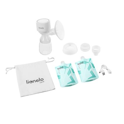 Lionelo - Elektryczny ładowalny laktator FIDI ONE 5V 1000 mAh 180 ml