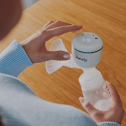 Lionelo - Elektryczny, ładowalny laktator FIDI PLUS 5V 1200 mAh 180 ml