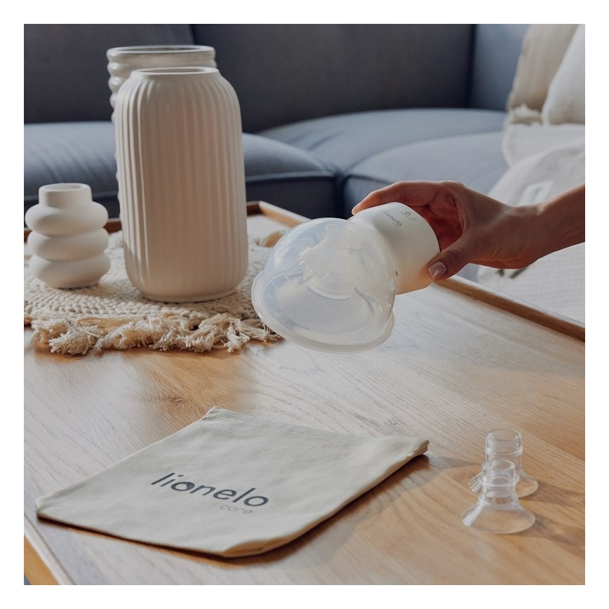 Lionelo - Elektryczny, ładowalny laktator FIDI FREE SIMPLE 5V 1000 mAh 180 ml