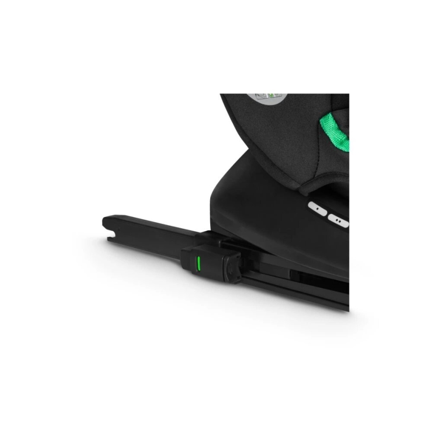 Lionelo - Fotelik samochodowy BASTIAAN i-Size 40-150 cm czarny/szary