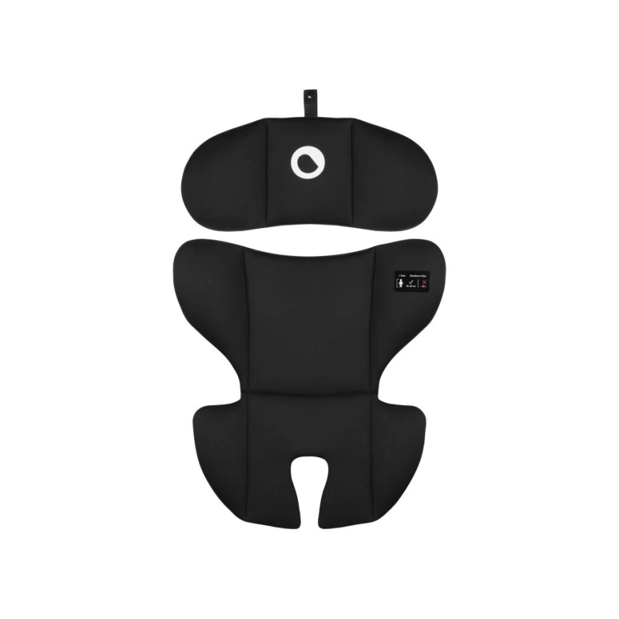 Lionelo - Fotelik samochodowy AART i-Size 40-150 cm czarny/czerwowy