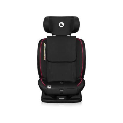Lionelo - Fotelik samochodowy AART i-Size 40-150 cm czarny/czerwowy