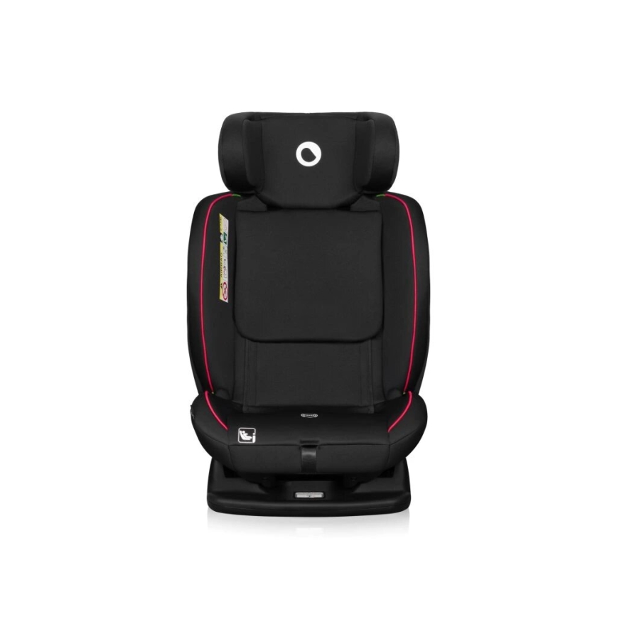 Lionelo - Fotelik samochodowy AART i-Size 40-150 cm czarny/czerwowy