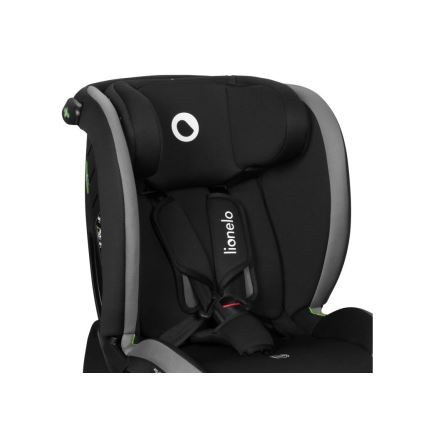 Lionelo - Fotelik samochodowy AART i-Size 40-150 cm czarny/szary