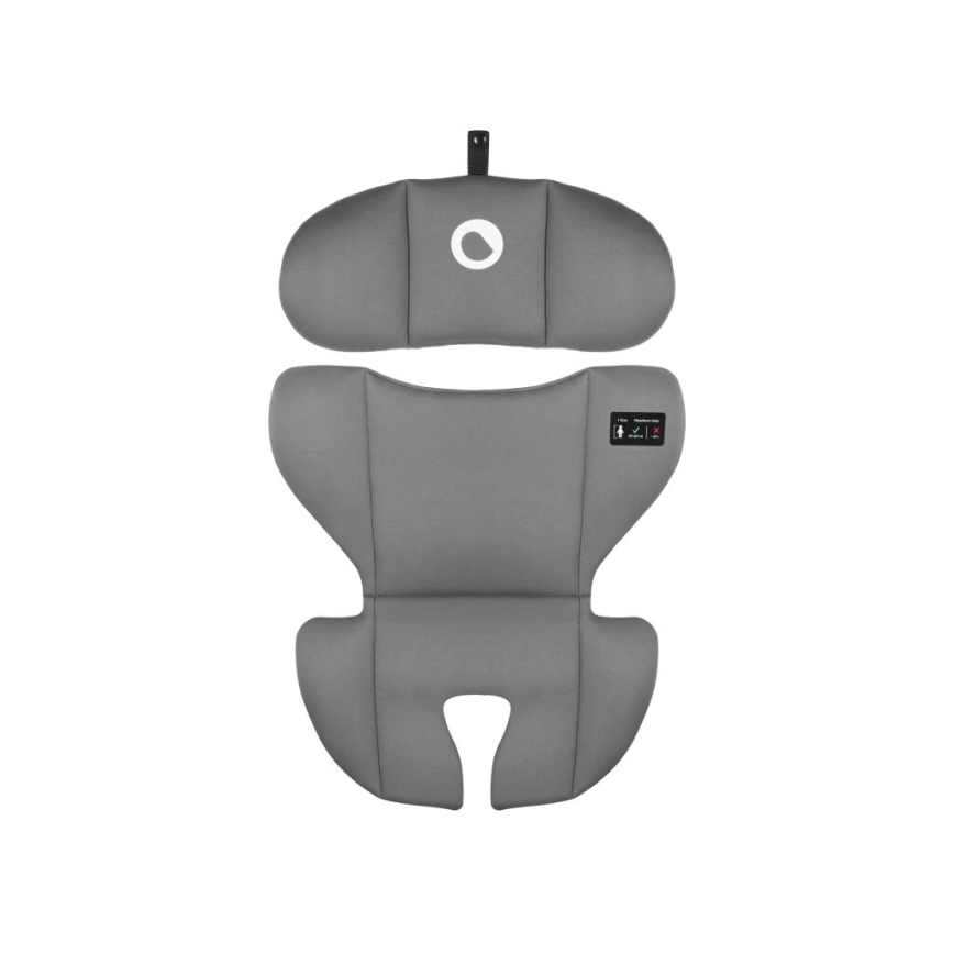 Lionelo - Fotelik samochodowy AART i-Size 40-150 cm czarny/szary