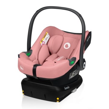 Lionelo - Fotelik samochodowy ASTRID i-Size 40-87 cm Różowy koral