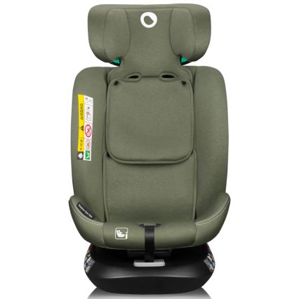 Lionelo - Fotelik samochodowy z obrotową bazą BASTIAAN ONE i-Size 40-150 cm oliwkowy