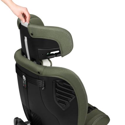Lionelo - Fotelik samochodowy z obrotową bazą BASTIAAN ONE i-Size 40-150 cm oliwkowy
