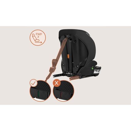 Lionelo - Fotelik samochodowy BILLY i-Size 76-150 cm Pink Baby