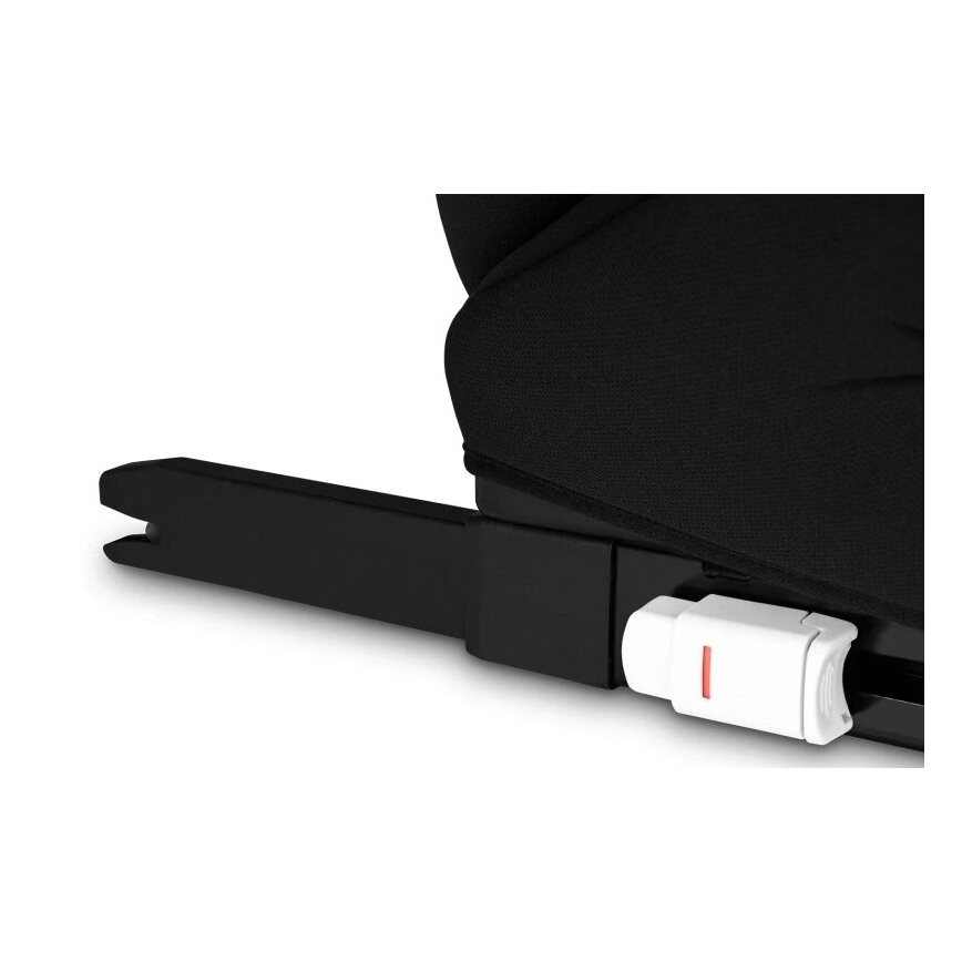 Lionelo - Fotelik samochodowy HUGO i-Size 100-150 cm czarny/czerwony