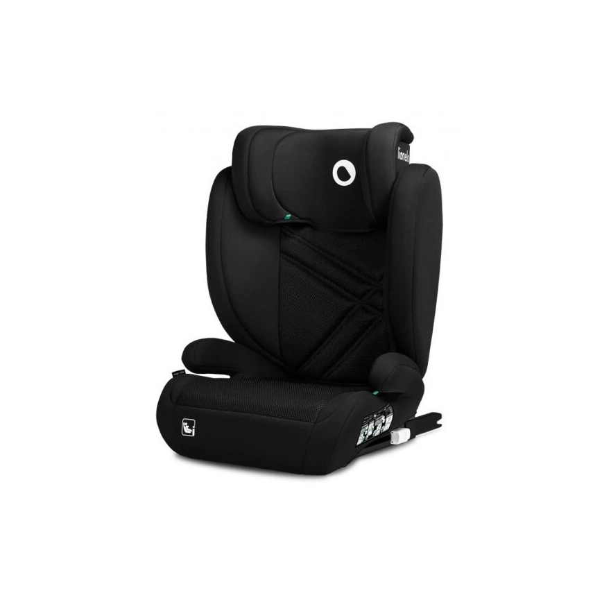 Lionelo - Fotelik samochodowy HUGO i-Size 100-150 cm czarny