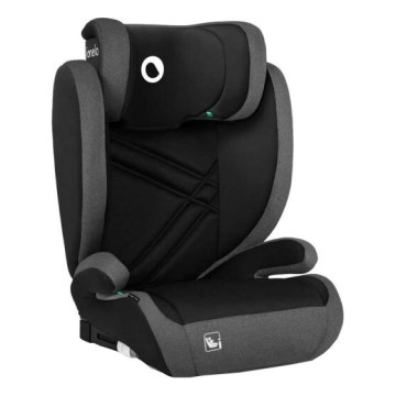 Lionelo - Fotelik samochodowy HUGO i-Size 100-150 cm czarny/szary