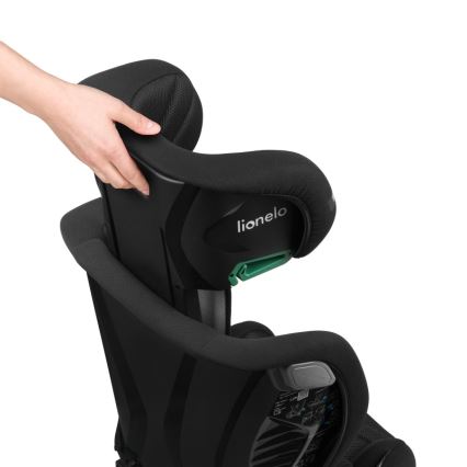 Lionelo - Fotelik samochodowy IGO i-Size 100-150 cm Czarny karbon