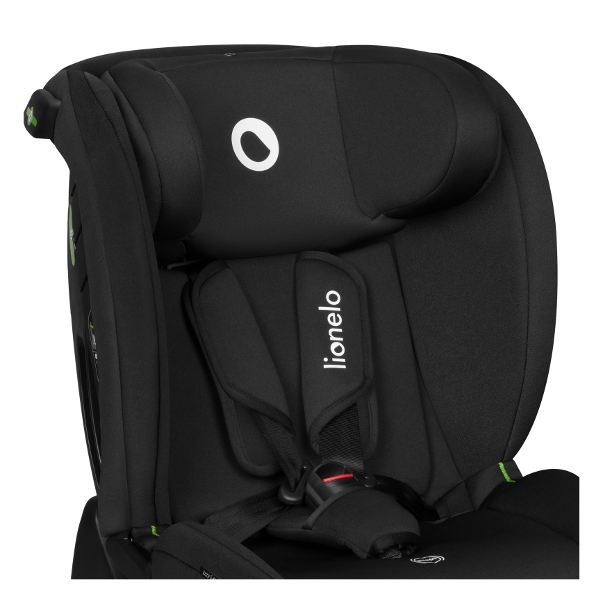 Lionelo - Fotelik samochodowy IZZY i-Size 40-150 cm Czarny Karbon