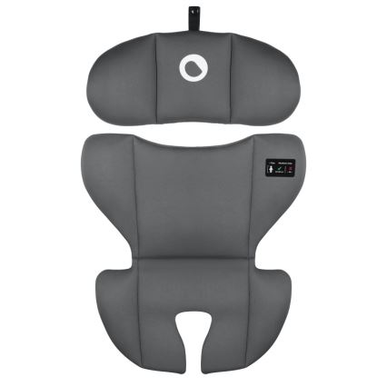 Lionelo - Fotelik samochodowy IZZY i-Size 40-150 cm Czarny/Szary