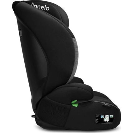 Lionelo - Fotelik samochodowy LARS i-Size 100-150 cm czarny
