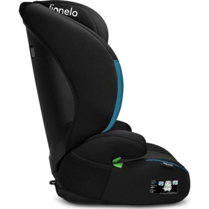 Lionelo - Fotelik samochodowy LARS i-Size 100-150 cm czarny/niebieski