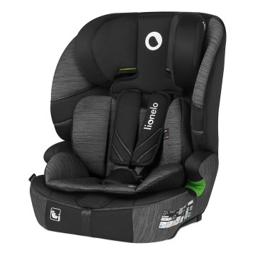 Lionelo - Fotelik samochodowy LEVI FIX i-Size 76-150 cm Grey Stone