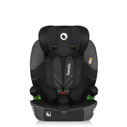 Lionelo - Fotelik samochodowy LEVI FIX i-Size 76-150 cm Grey Stone