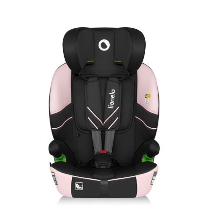 Lionelo - Fotelik samochodowy LEVI FIX i-Size 76-150 cm Pink Baby