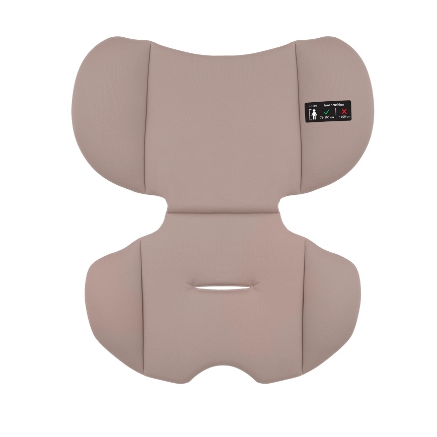 Lionelo - Fotelik samochodowy LEVI i-Size 76-150 cm Beżowy Latte