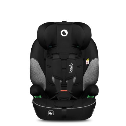 Lionelo - Fotelik samochodowy LEVI i-Size 76-150 cm czarno-szary