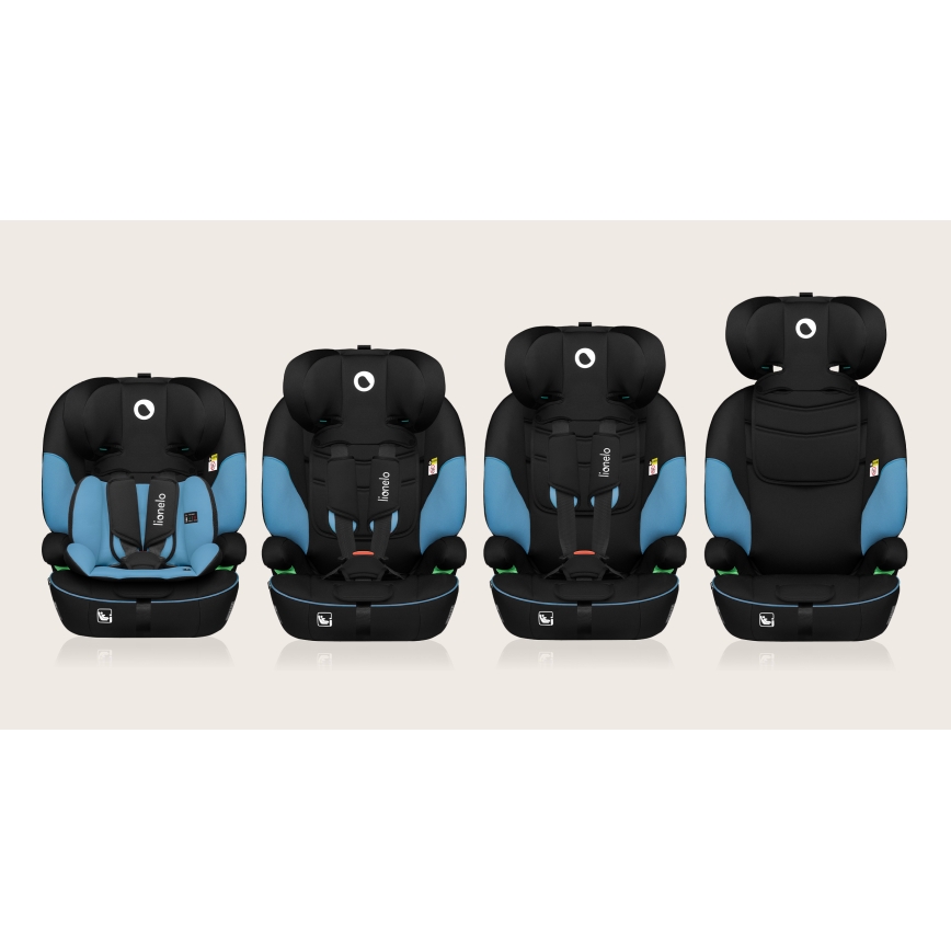 Lionelo - Fotelik samochodowy LEVI i-Size 76-150 cm Kobaltowy