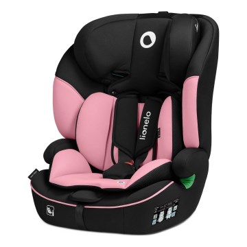 Lionelo - Fotelik samochodowy LEVI i-Size 76-150 cm Różowy Baby