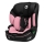 Lionelo - Fotelik samochodowy LEVI i-Size 76-150 cm Różowy Baby