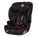 Lionelo - Fotelik samochodowy LEVI i-Size 76-150 cm Sportowy czarny