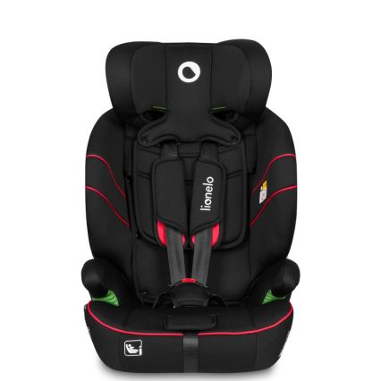 Lionelo - Fotelik samochodowy LEVI i-Size 76-150 cm Sportowy Czarny