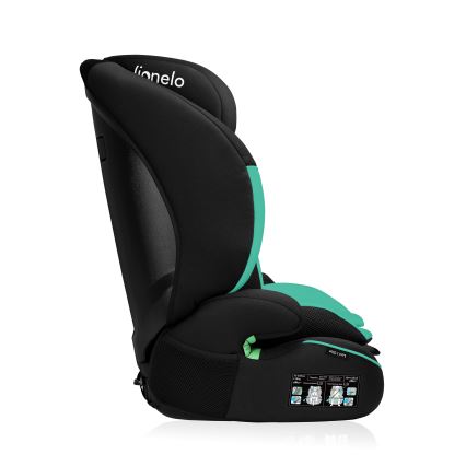 Lionelo - Fotelik samochodowy LEVI i-Size 76-150 cm Zielony Szmaragd