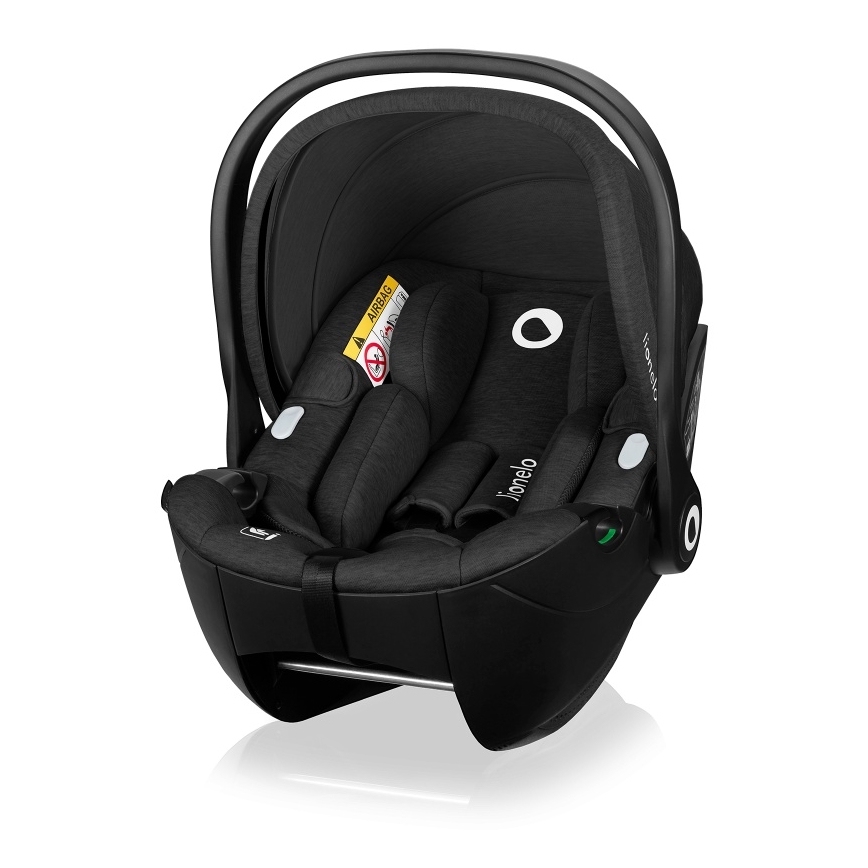 Lionelo - Fotelik samochodowy MOXIE i-Size 40-87 cm Black Onyx
