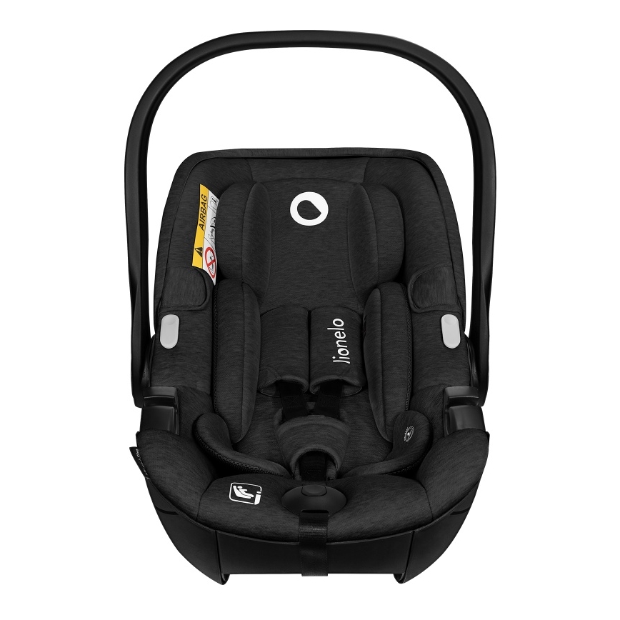 Lionelo - Fotelik samochodowy MOXIE i-Size 40-87 cm Black Onyx