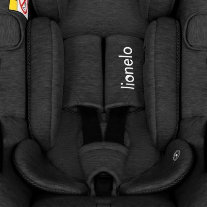 Lionelo - Fotelik samochodowy MOXIE i-Size 40-87 cm Black Onyx
