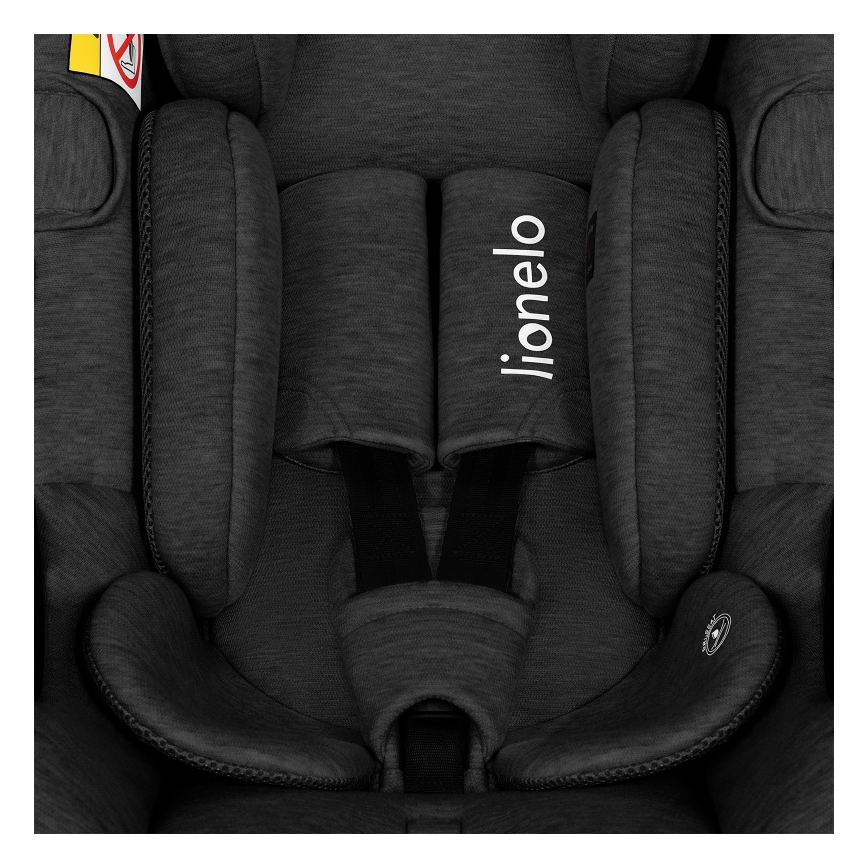 Lionelo - Fotelik samochodowy MOXIE i-Size 40-87 cm Black Onyx