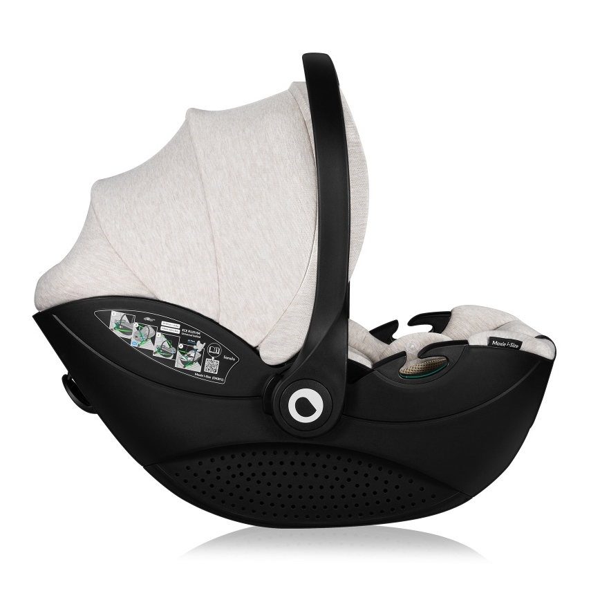 Lionelo - Fotelik samochodowy MOXIE i-Size 40-87 cm piaskowy