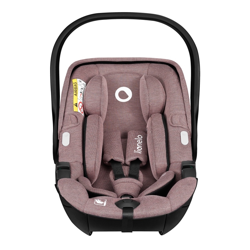 Lionelo - Fotelik samochodowy MOXIE i-Size 40-87 cm Różowy Mauve