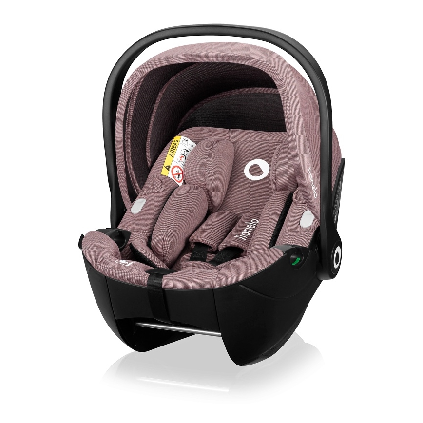 Lionelo - Fotelik samochodowy MOXIE i-Size 40-87 cm Różowy Mauve