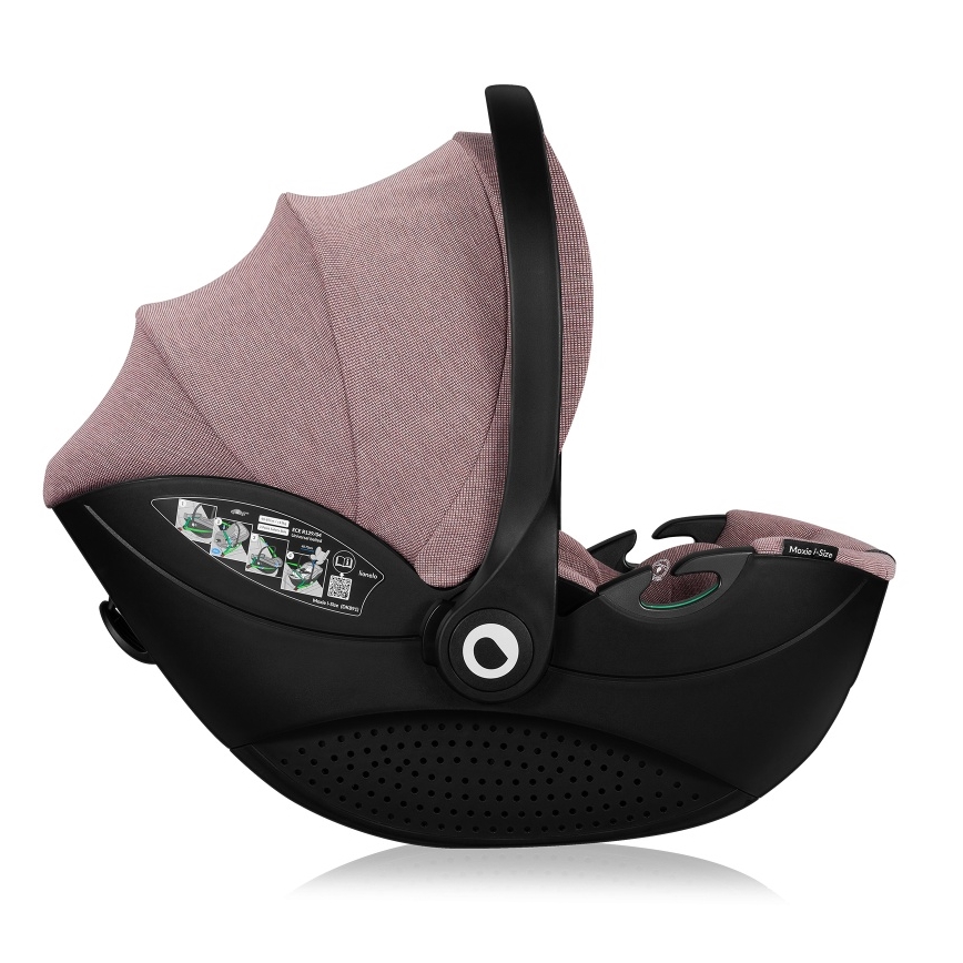 Lionelo - Fotelik samochodowy MOXIE i-Size 40-87 cm Różowy Mauve